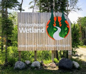 Brokenhead Wetland Interpretive Trail Signage