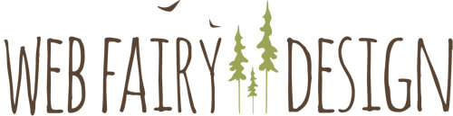 web fairy design logo