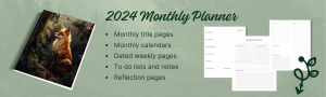 The Forest Fairy monthly planners