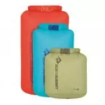 Sea to Summit Ultra-SIL Dry Bag Set, Ultralight Waterproof Stuff Sack (3L, 5L, and 8L)