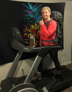 Training on the treadmill