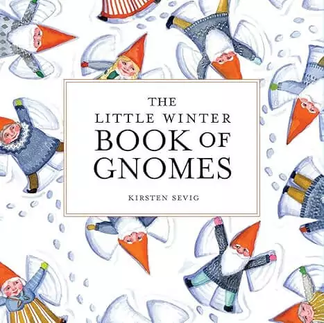 The little winter book of gnomes book cover