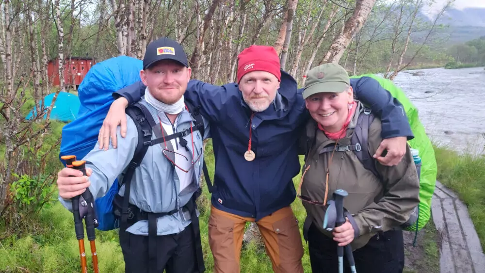 Magnus, Paul and Sarah