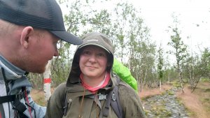 Sarah and Paul trying to push through to the end