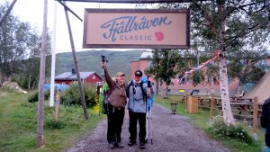Sarah and Paul completed the Fjällräven Classic Sweden
